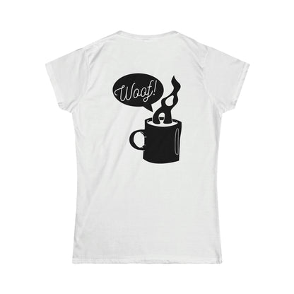 Barking Mug Womens Tee - Barking Dog Roasters